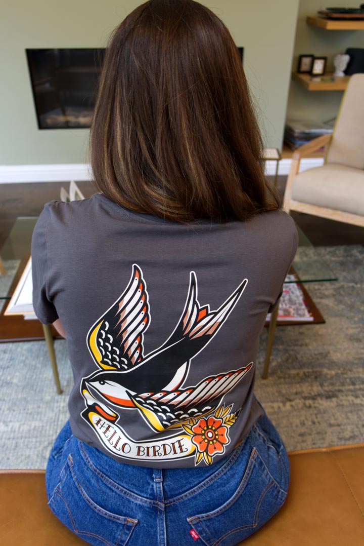 Hello Birdie Unisex Tee - 4underUK