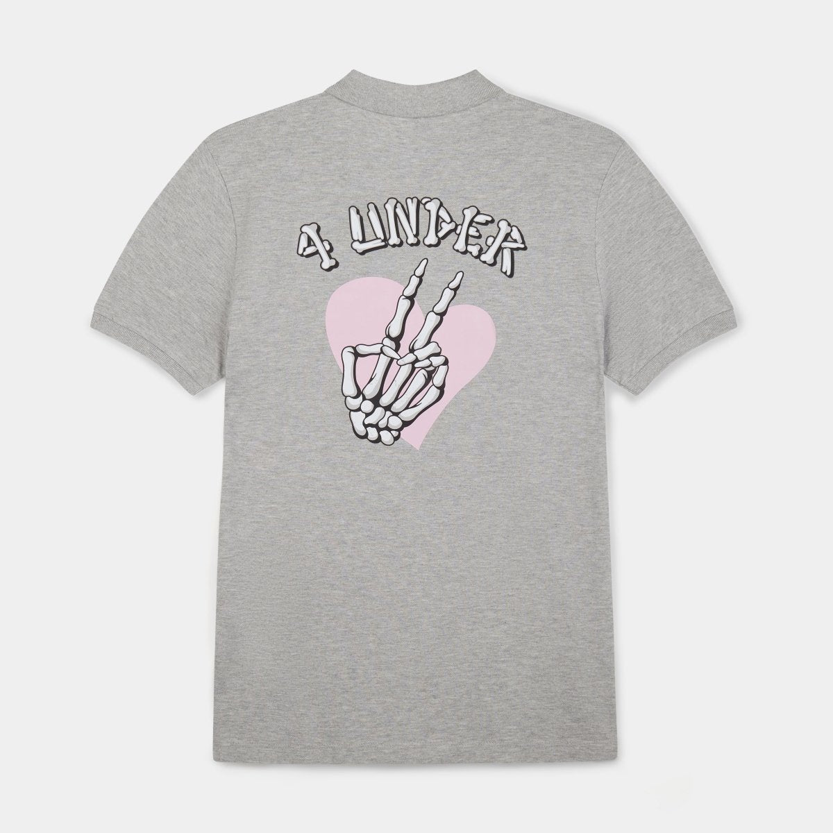 Pink Peace Heart Woman Polo - 4underUK