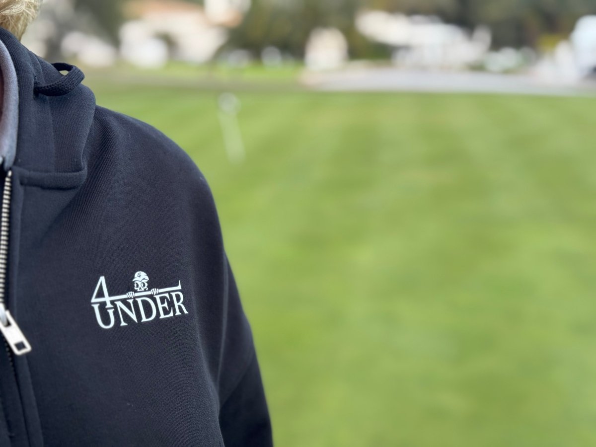 Fore Ball Women's Zip Thru Hoodie - 4underUK