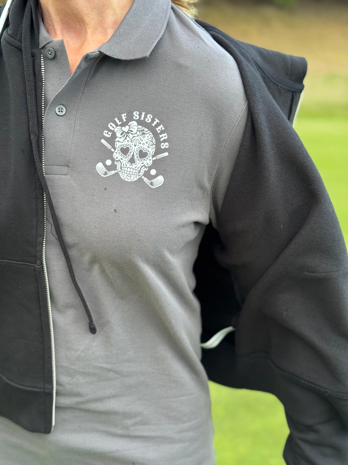 Golf Sisters No Misters Womens Polo