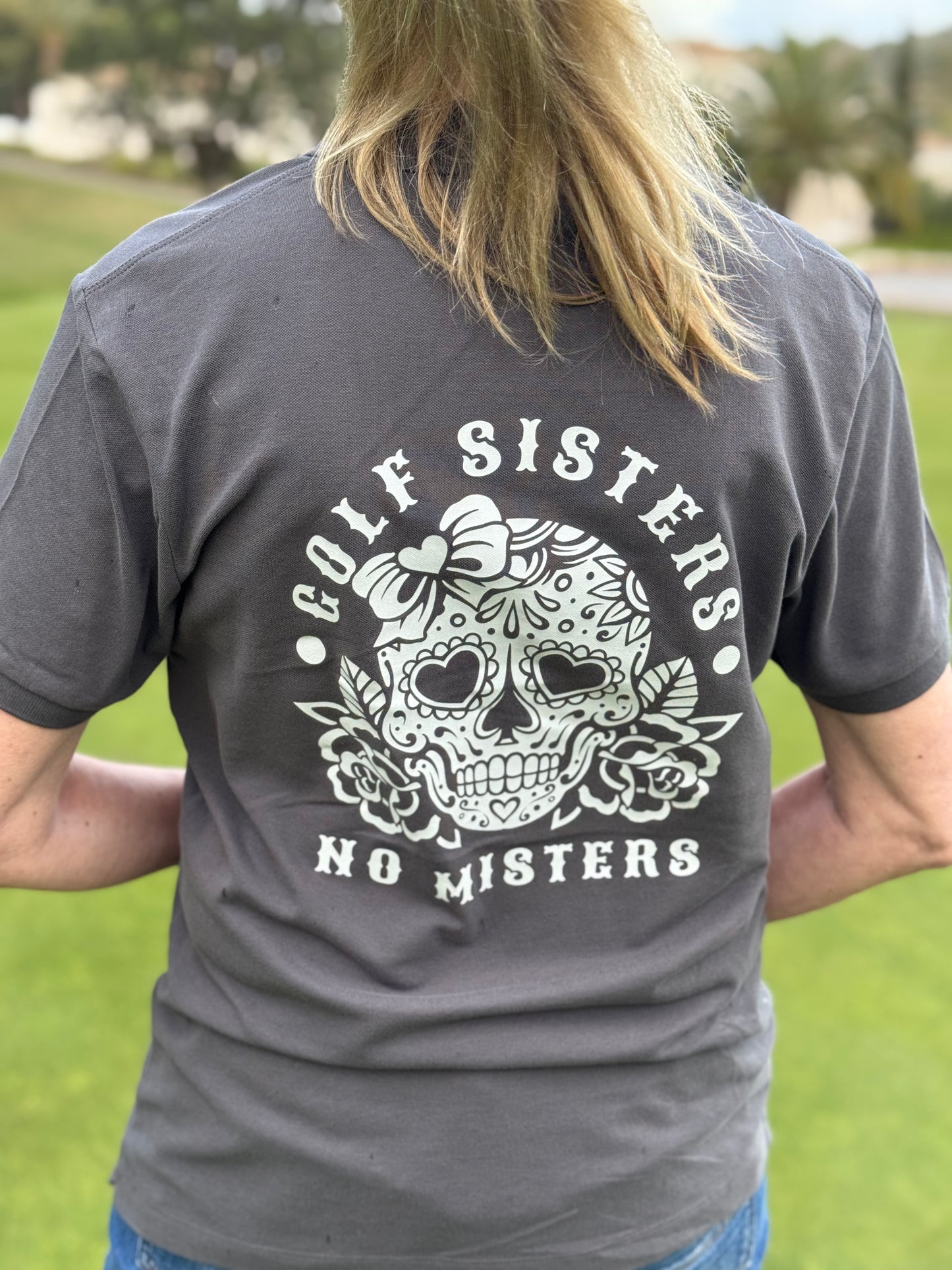 Golf Sisters No Misters Womens Polo