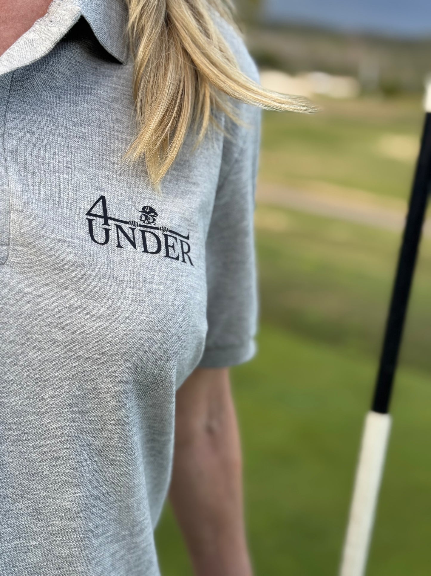 4 Golf Ball Womens Polo