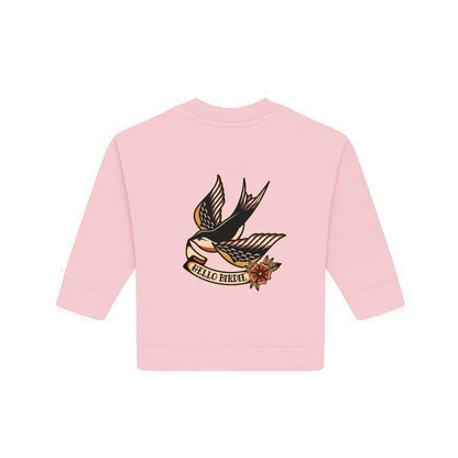 Hello Baby Bird Crewneck