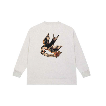 Hello Birdie Womens Heavy Crewneck