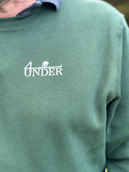 4under Fore Golfball Crewneck